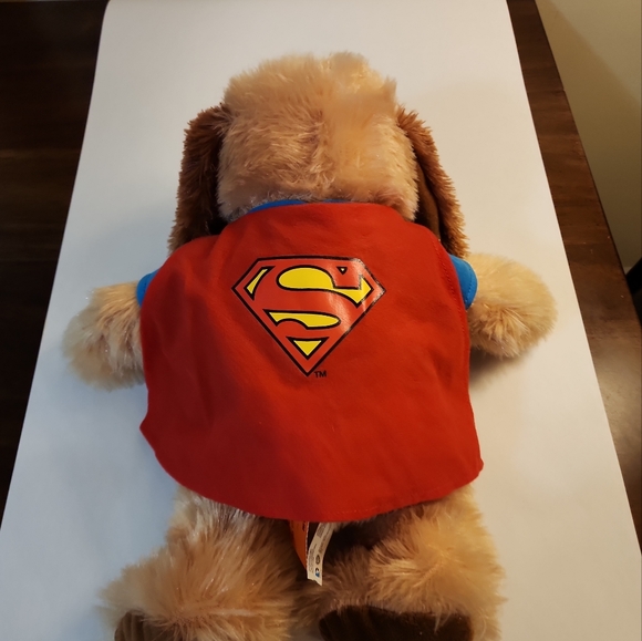 Superman DC Comics Plush Dog Toy Petsmart Luv A Pet Chance Superhero 16" RARE - Picture 6 of 12